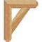 Ekena Millwork Traditional Craftsman Rough Sawn Bracket, Western Red Cedar, 4"W x 18"D x 22"H BKT04X18X22TRA04RWR - alternate 3